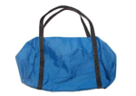 Bolsa azul lisa