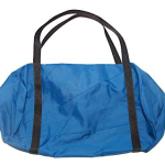 Bolsa azul lisa