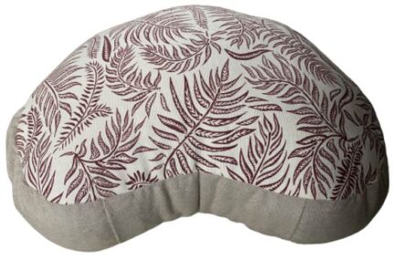 Zafu Eco Espelta corazon gris-espigas