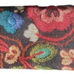 Almohadilla ojos negra-flores