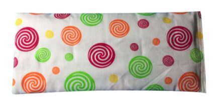 Saco termico blanco-círculos