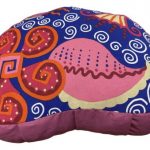 Zafu Eco Espelta corazon rosa-dibujos