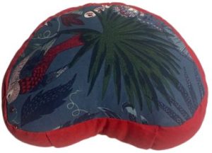 Zafu Eco Espelta corazon rojo-pajaros