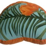 Zafu Eco Espelta coraozon naranja-flor