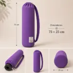 Bolsa material de yoga