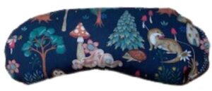 Almohadilla azul bosque