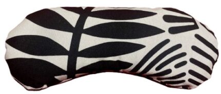 Almohadilla ojos blanca-negra