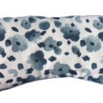 Almohadilla ojos blanca-florecitas