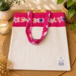 Bolsa para zafú rosa-estrellas