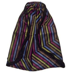 Mochila para yoga con rayas de colores