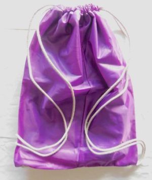 Mochila para yoga morada