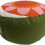 Zafu Eco Espelta redondo verde-flor