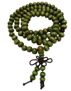 Mala Tibetano verde pequeño
