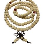 Mala Tibetano blanco pequeño