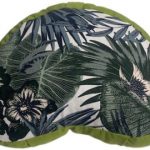 Zafu Eco Espelta corazon verde-palmeras