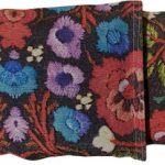 Saco termico negro-flores