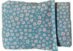 Saco termico azul-flores