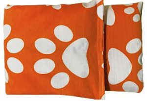 Saco termico naranja-patitas