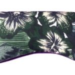 Almohadilla ojos verdes-flores