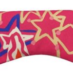 Almohadilla ojos rosa-estrellas
