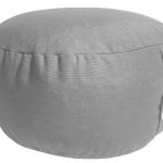 Zafu Eco Espelta redondo gris