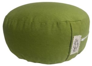 Zafu Eco Espelta redondo verde