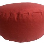 Zafu Eco Espelta redondo rojo