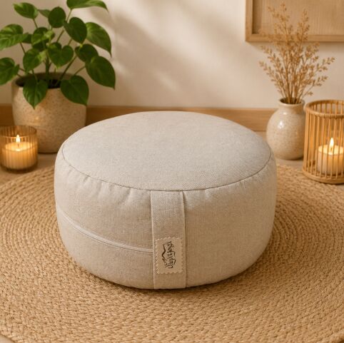 Zafu Eco Espelta redondo 100% algodón Zafu Eco Espelta redondo 100% algodón - Imagen 1