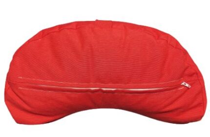 Zafu Eco Espelta media-luna desenfundable 8 colores