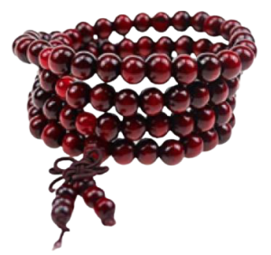 Mala Tibetano rojo