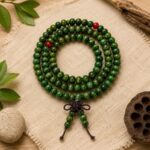 Mala Budista verde