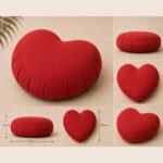 Zafu Eco Espelta corazón 8 colores - Imagen 4