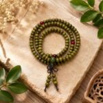 Mala budista verde pequeño