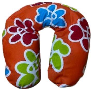 Saco Térmico Cervical Naranja-flores