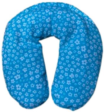 Saco Térmico Cervical Azul-flores